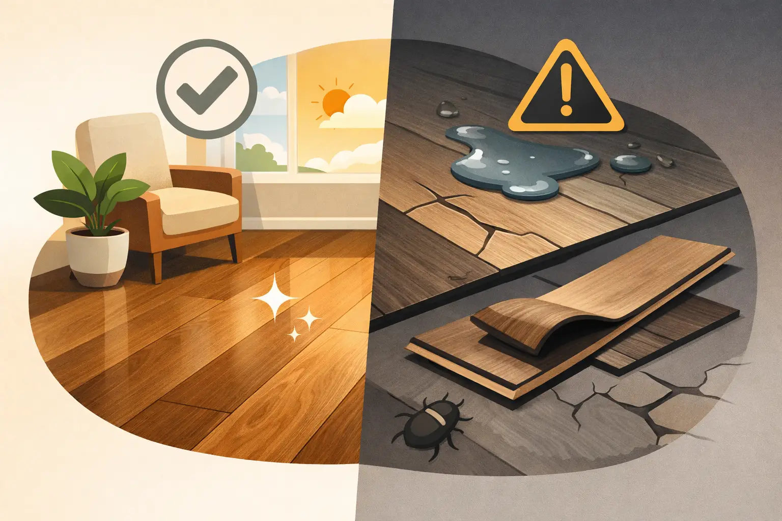 Luxury Vinyl Flooring Pros and Cons