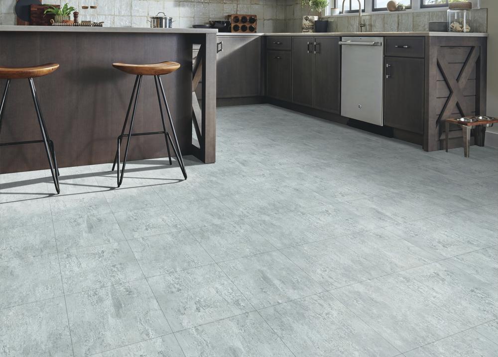Special First Quality Vinyl Fox River Glacier Gray  Armstrong Flooring