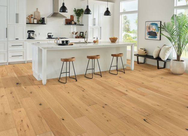 Special First Quality Hardwood TimberBrushed Silver Urban Effects 6-1/2"
