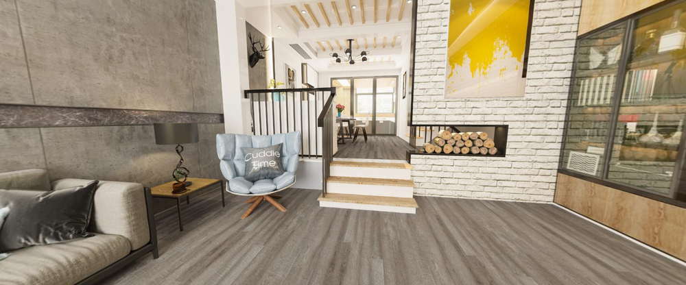 Vinyl RIGIDCORE Silk Saddle Oak PMRC4SS14 Memories Collection