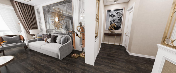 Vinyl Midnight Hickory MFMH600-XL Modern Family II Collection